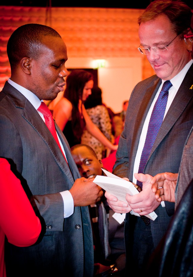 Zitto Kabwe and Dirk Niebel, Federal Minister of Economic Cooperation and Development